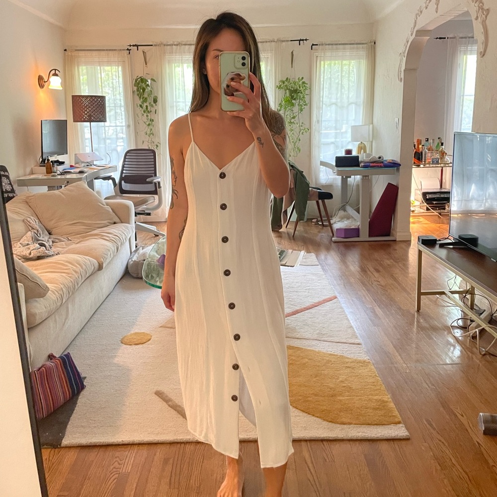 Stelen Sleeveless Button Up Dress